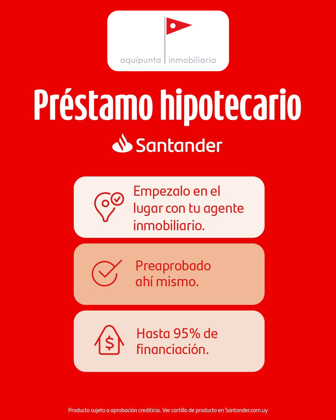 Prestamo Hipotecario Santander Aquipunta Inmobiliaria
